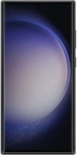 Samsung Back Cover Leather Black (Galaxy S23 Ultra)