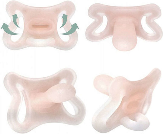 Suavinex Zero Zero Schnuller Silikon Beige für 0-2 Monate