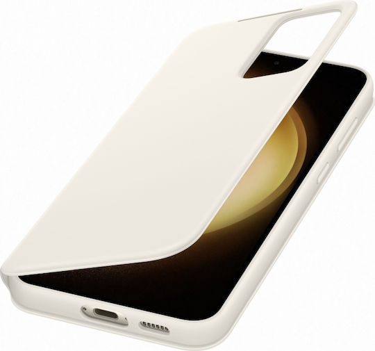 Samsung Smart View Wallet Πλαστικό Cream (Galaxy S23+)