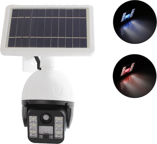 T30 Dummy Überwachungskamera Solar mit LED-Beleuchtung