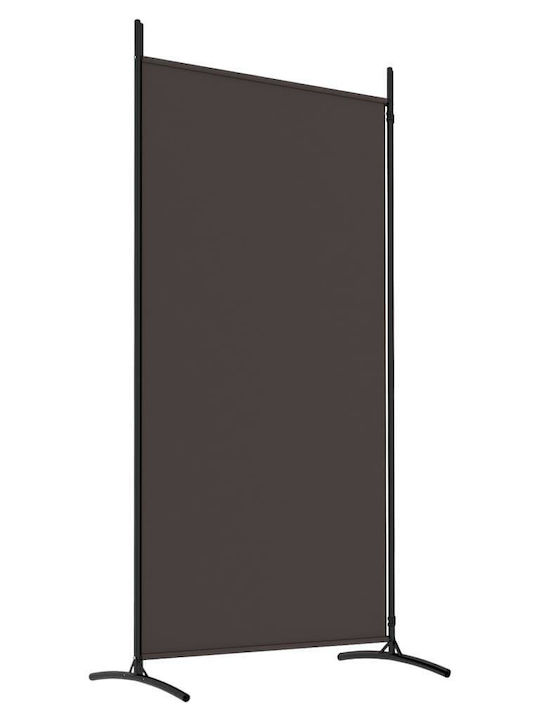vidaXL Decorativ Paravan Tesatura cu 2 Panouri Cafea 175x180cm