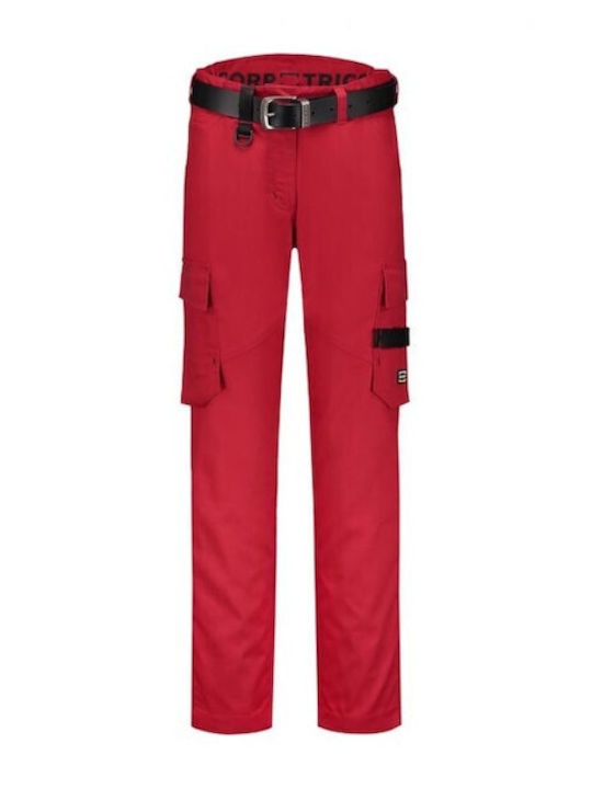 Tricorp Twill W Παντελόνι Εργασίας Κόκκινο