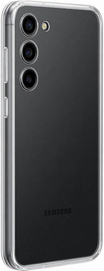Samsung Back Cover Silicon cu Suport pentru Carduri Negru (Galaxy S23+)