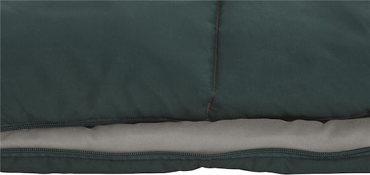 Easy Camp Sleeping Bag Double 2 Seasons Moon Double Green