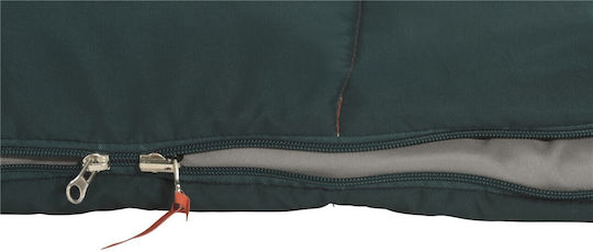 Easy Camp Sleeping Bag Double 2 Seasons Moon Double Green