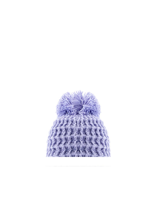 Sinner Nordic II Knitted Beanie Cap Light Blue