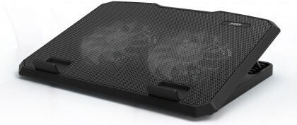 Port Designs Cooler Pro Cooling Pad για Laptop έως 17" με 2 Ανεμιστήρες