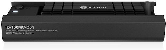 Icy Box Θήκη για Σκληρό Δίσκο M.2 PCI Express / SATA III NVME με σύνδεση USB 3.2 Type-C