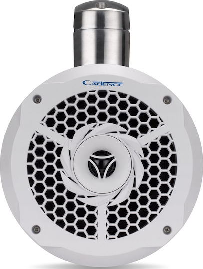 Cadence Waterproof Marine Speaker Set SWB8.2BT-W 8" with 125W RMS White