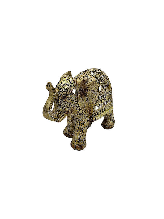 Karvounis Decorative Elephant Polyresin 17x7.5x12.5cm 1pcs