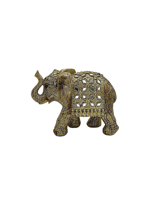 Karvounis Decorative Elephant Polyresin 17x7.5x12.5cm 1pcs