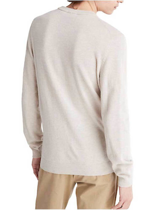 Timberland Men's Long Sleeve Sweater Beige