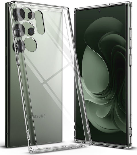 Ringke Fusion Back Cover Πλαστικό / Σιλικόνης Διάφανο (Galaxy S23 Ultra)