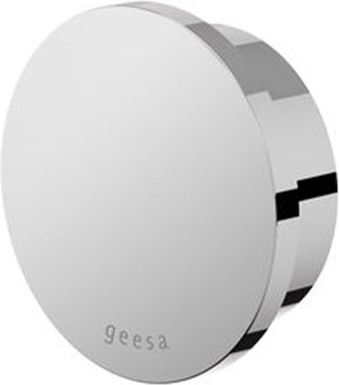 Geesa Opal Άγκιστρο Μπάνιου Μονό με Βίδες ​5.4x5.4cm Ασημί