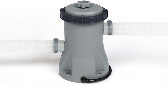 Bestway Στρογγυλή Πισίνα PVC 5377lt Φουσκωτή 366x76εκ. Γκρι