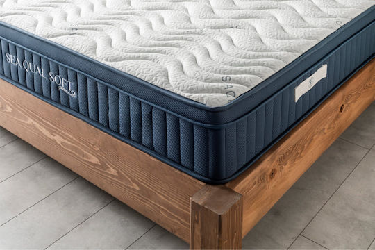 Como felt & wadding producers Sea Qual Двоен Анатомичен Матрак Ролков пакет 150x200x26см