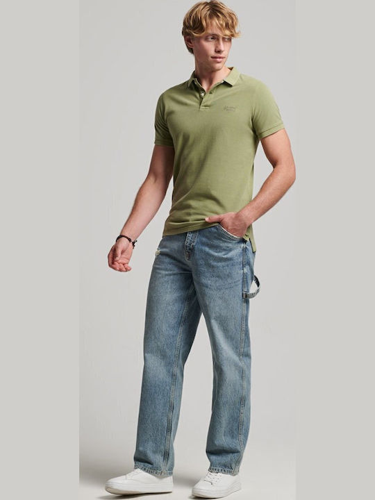 Destroy Polo T-shirt Khaki