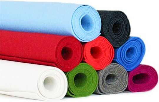 Colorfix Felt Red Felt Roll 190FR007 5000x50cm