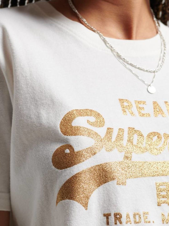 Vintage Logo Women's T-shirt White