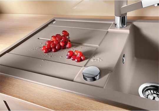 Blanco Metra 5 S 527110 Drop-In Мивка от Синтетичен Гранит Ш86xД50см Soft White
