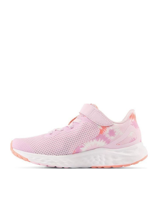 Fresh Foam Arishi v4 Kinder Sportschuhe Laufen mit Bügel- und Schleifenverschluss Rosa
