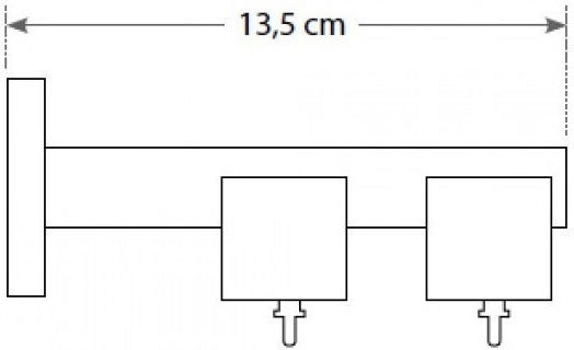 Anartisi Madison Zwei-Wege Vorhangschiene Nickel Satinet 160εκ. Anartisi Madison Zwei-Wege Vorhangschiene Nickel Satinet 160εκ.