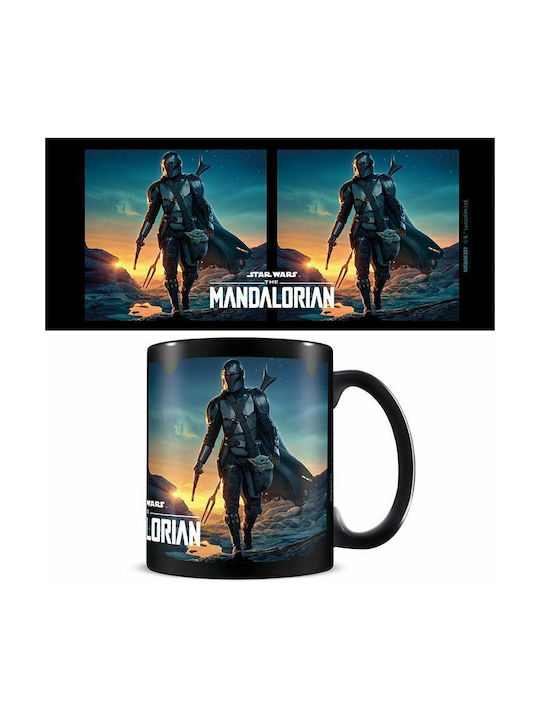 Pyramid International Star Wars: The Mandalorian (Nightfall) Купа Керамика Черен 315мл 1бр