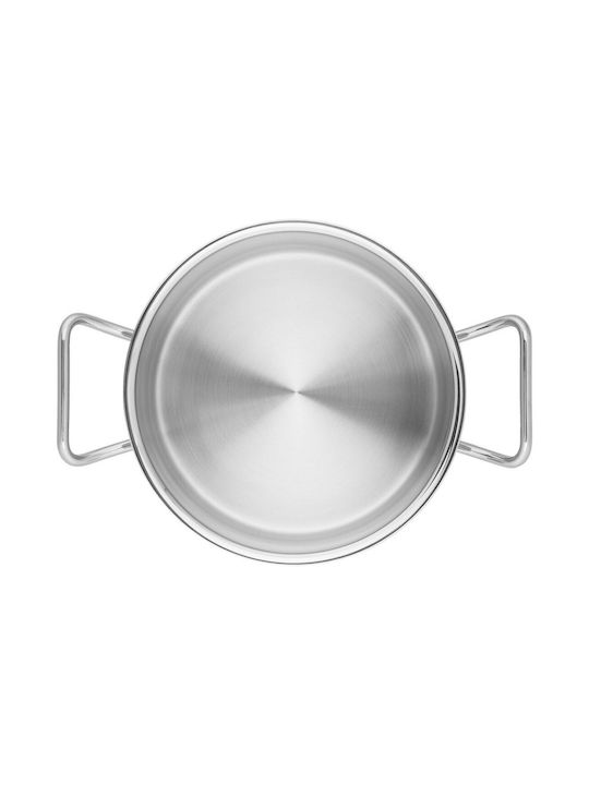 Zwilling J.A. Henckels Pots Set of Stainless Steel with Non-stick Coating Silver 9pcs