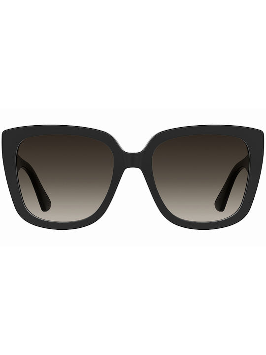 Moschino Sonnenbrillen mit Schwarz Rahmen und Schwarz Verlaufsfarbe Linse MOS146/S 807/HA