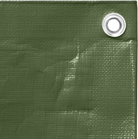 vidaXL Waterproof Tarpaulin 260gr/m² 3x2m. Heavy Duty Green