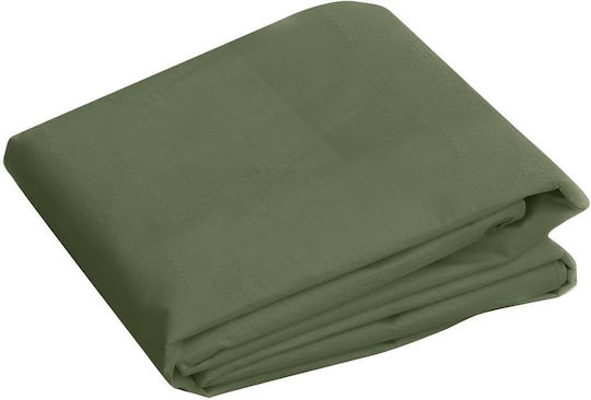 vidaXL Waterproof Tarpaulin 260gr/m² 5x3m. Heavy Duty Green