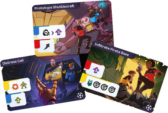Board Game Starship Captains for 2-4 Players 12+ Years Old (EN) Czech Games Edition