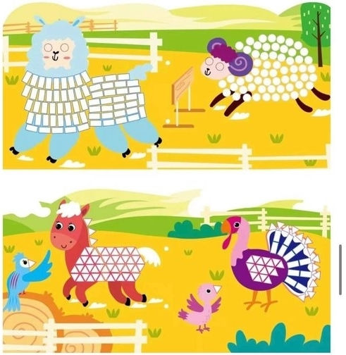 Avenir Μωσαϊκό Junior Farm Animals για Παιδιά 3+ Ετών