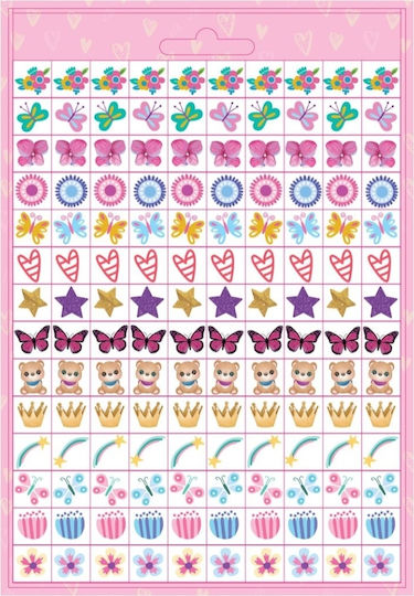 The Littlies Little Girl Stickers 300 Pieces