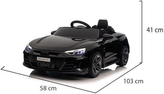 Audi RS E-Tron 6888 Kinderfahrzeug mit Fernbedienung 12 Volt Schwarz für 3+ Jahre