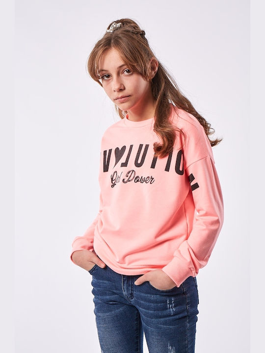 Εβίτα Kids Sweatshirt Pink