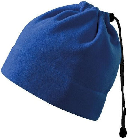 Beanie Ανδρικός Fleece Σκούφος Πλεκτός σε Μπλε χρώμα