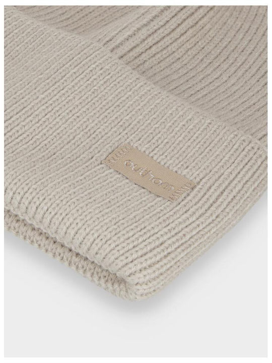 Knitted Beanie Cap Ecru OTHAW22ACAPF033-11S