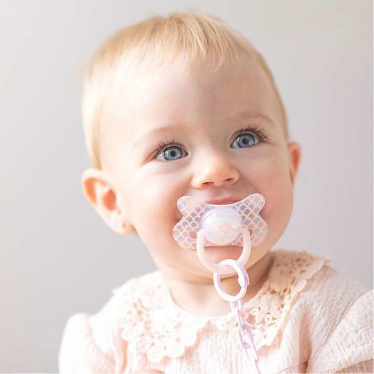 Suavinex Scale Pacifiers Silicone Blue for 4-18 months 2pcs