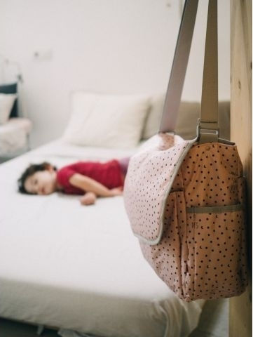 My Bag's Shoulder/Hand Diaper Bag My Sweet Dreams Pink 38x30cm.