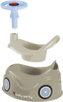 Big Potty with Steering Wheel Beige