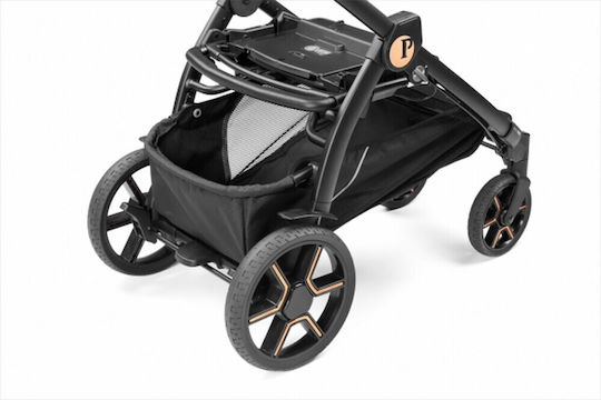 Peg Perego New Book Ρυθμιζόμενο Καρότσι Μωρού Kατάλληλο για Nεογέννητο Blue Shine 12.3kg