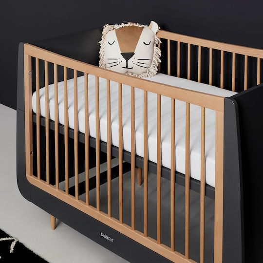 Snuz Skandi Seturi de mobilier pentru copii cu Pat și Comodă Maro / Bej