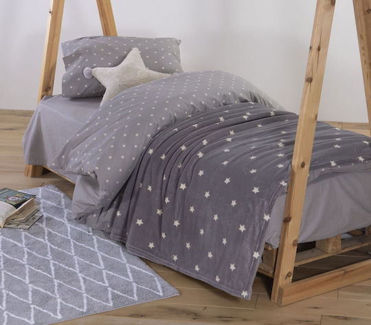 Nef-Nef Homeware Pătură Fleece Precious Gri 160x220 cm