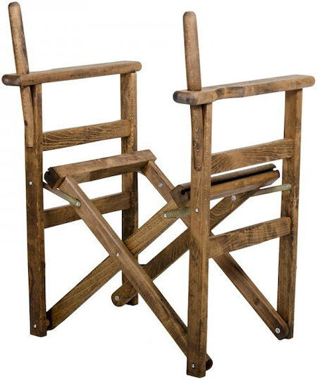 Pakketo Retto Skeleton for Director's Chair Wooden 61x51x86cm Brown