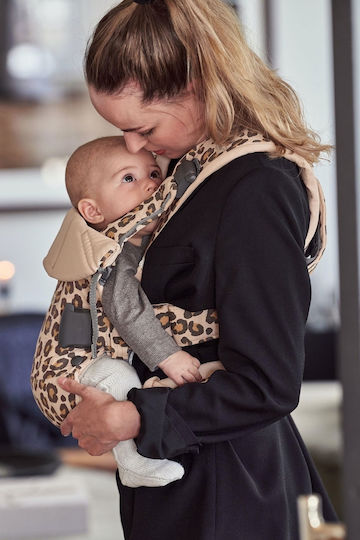 BabyBjorn Classic Carrier One Cotton Beige Leopard