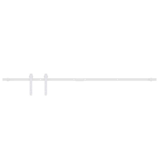 vidaXL Door Return Mechanism for Doors up to 152cm and 20kg White