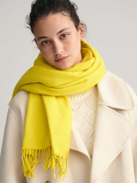 Gant Γυναικείο Κασκόλ Golden Yellow