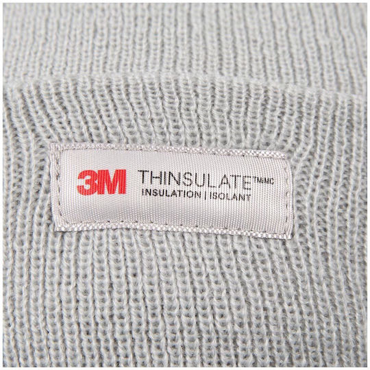 UAHSHATR0029 Beanie Căciulă Tricotată Pentru Bărbați Gri