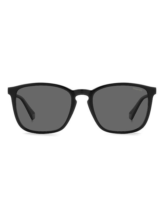 Polaroid Men's Sunglasses with Black Plastic Frame and Black Polarized Lens PLD4139/S 807/M9